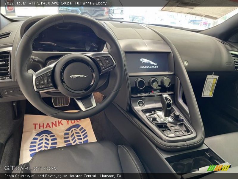 Dashboard of 2022 F-TYPE P450 AWD Coupe