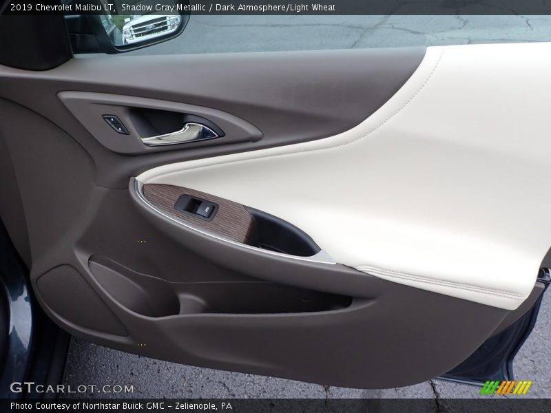 Shadow Gray Metallic / Dark Atmosphere/Light Wheat 2019 Chevrolet Malibu LT