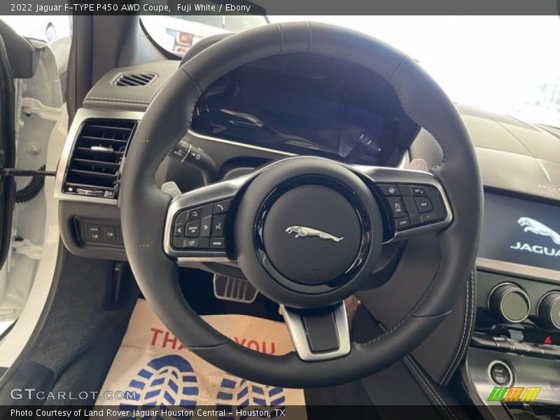  2022 F-TYPE P450 AWD Coupe Steering Wheel
