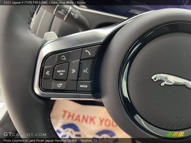  2022 F-TYPE P450 AWD Coupe Steering Wheel