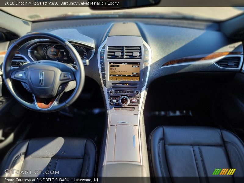 Burgundy Velvet Metallic / Ebony 2018 Lincoln MKZ Select AWD