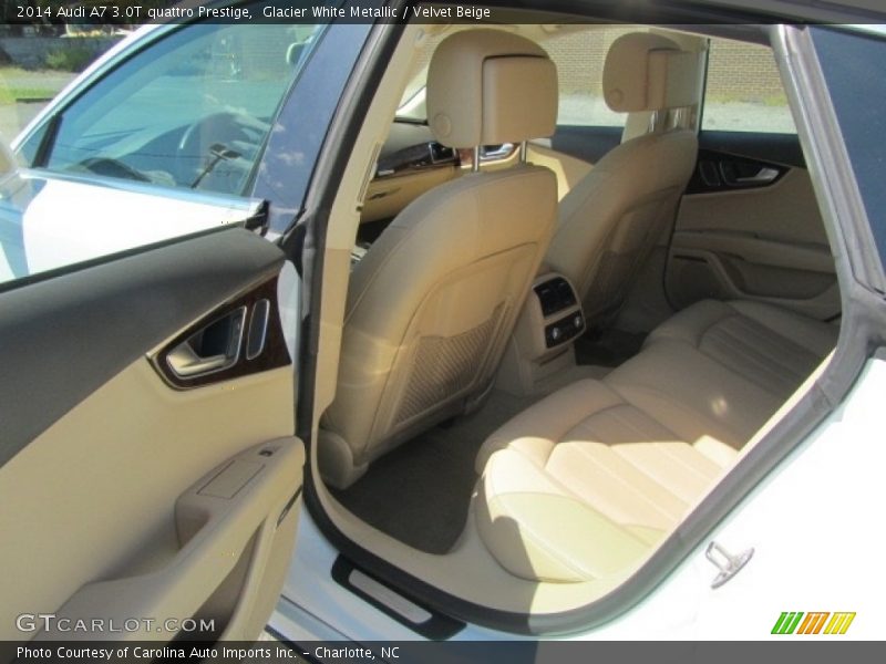 Glacier White Metallic / Velvet Beige 2014 Audi A7 3.0T quattro Prestige