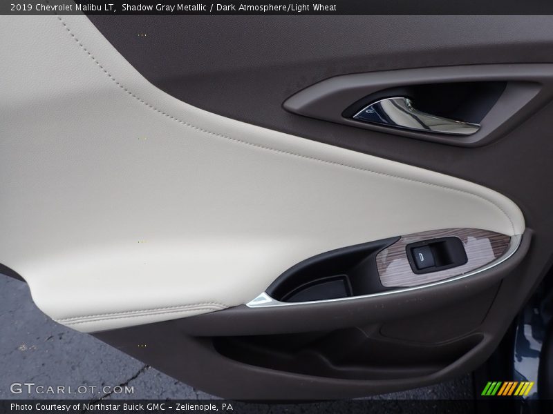 Shadow Gray Metallic / Dark Atmosphere/Light Wheat 2019 Chevrolet Malibu LT