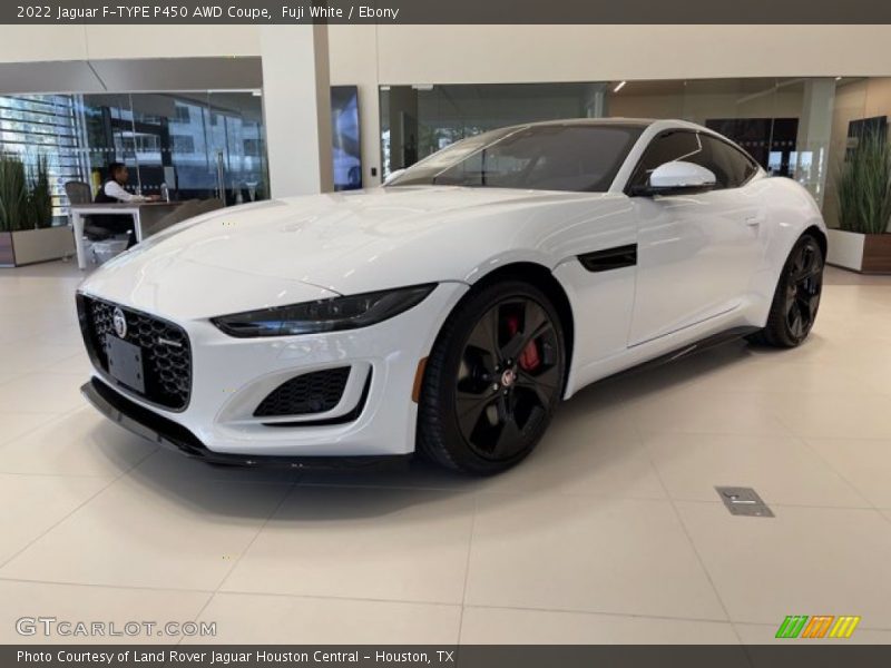 Front 3/4 View of 2022 F-TYPE P450 AWD Coupe