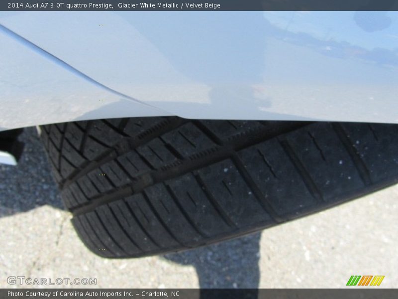Glacier White Metallic / Velvet Beige 2014 Audi A7 3.0T quattro Prestige