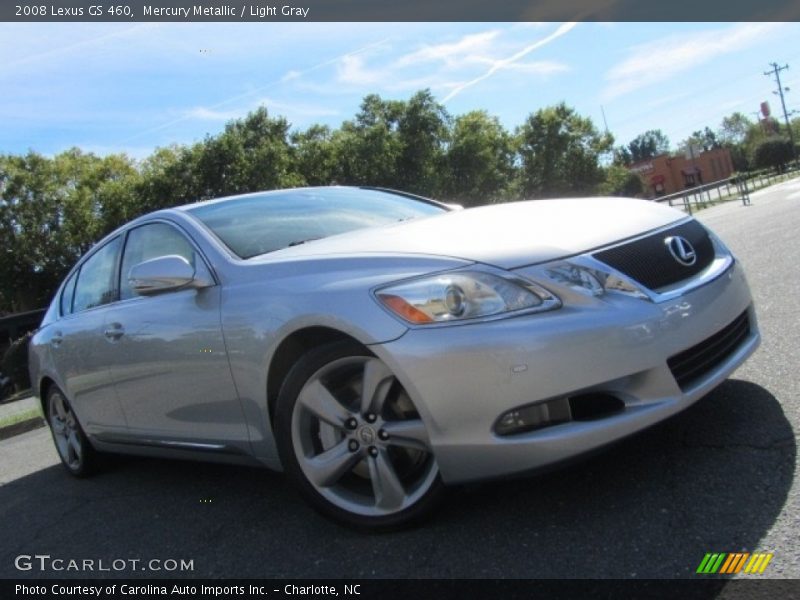 Mercury Metallic / Light Gray 2008 Lexus GS 460