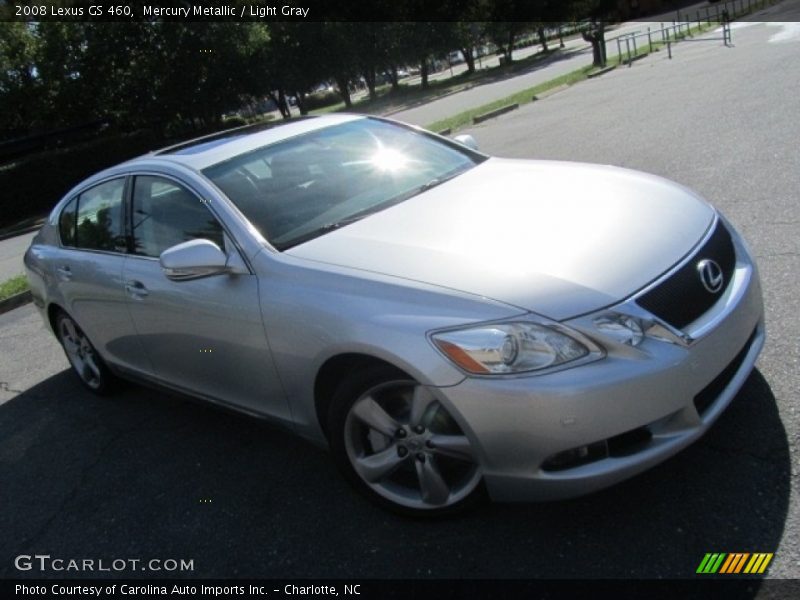 Mercury Metallic / Light Gray 2008 Lexus GS 460