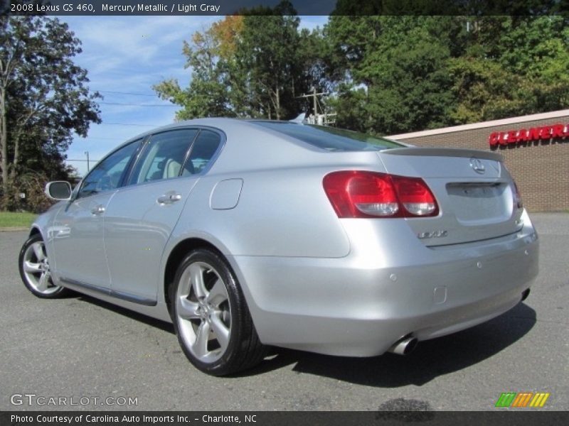 Mercury Metallic / Light Gray 2008 Lexus GS 460