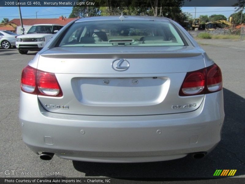 Mercury Metallic / Light Gray 2008 Lexus GS 460