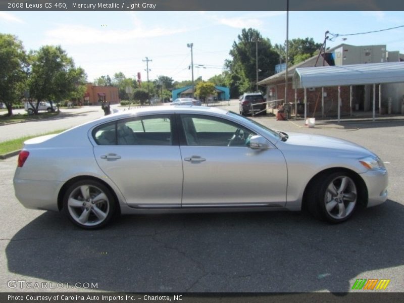 Mercury Metallic / Light Gray 2008 Lexus GS 460