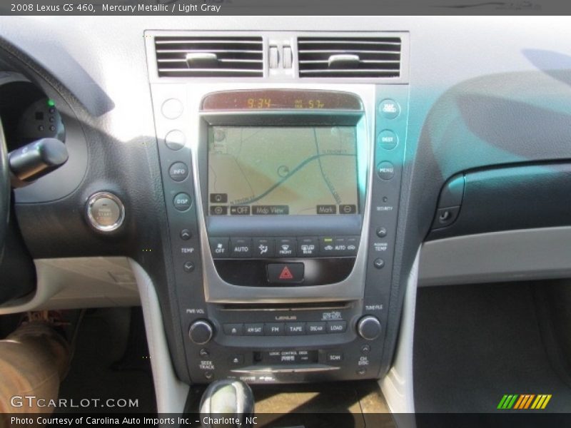 Mercury Metallic / Light Gray 2008 Lexus GS 460