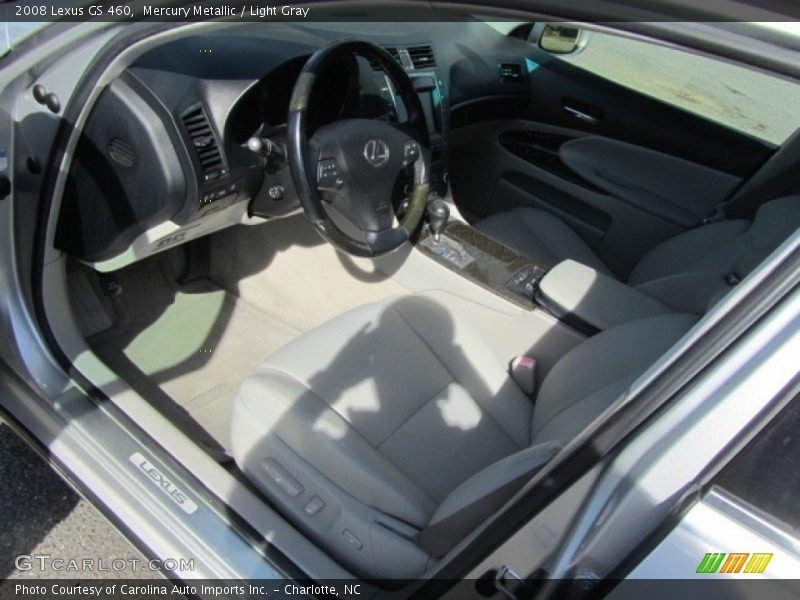 Mercury Metallic / Light Gray 2008 Lexus GS 460