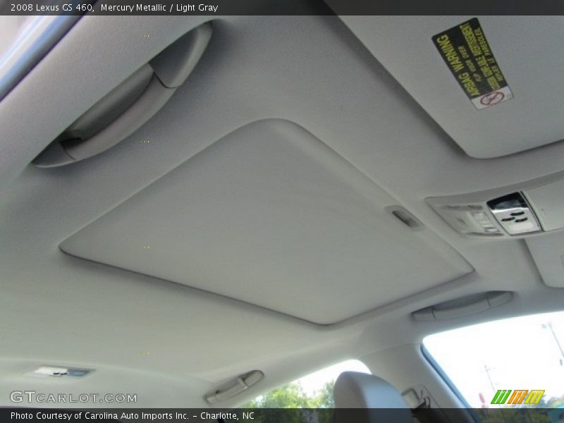 Mercury Metallic / Light Gray 2008 Lexus GS 460