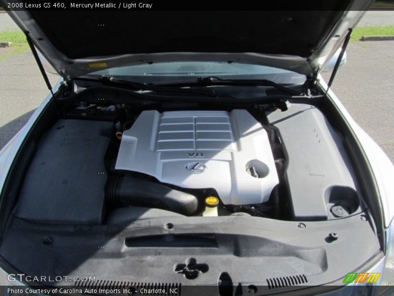 Mercury Metallic / Light Gray 2008 Lexus GS 460