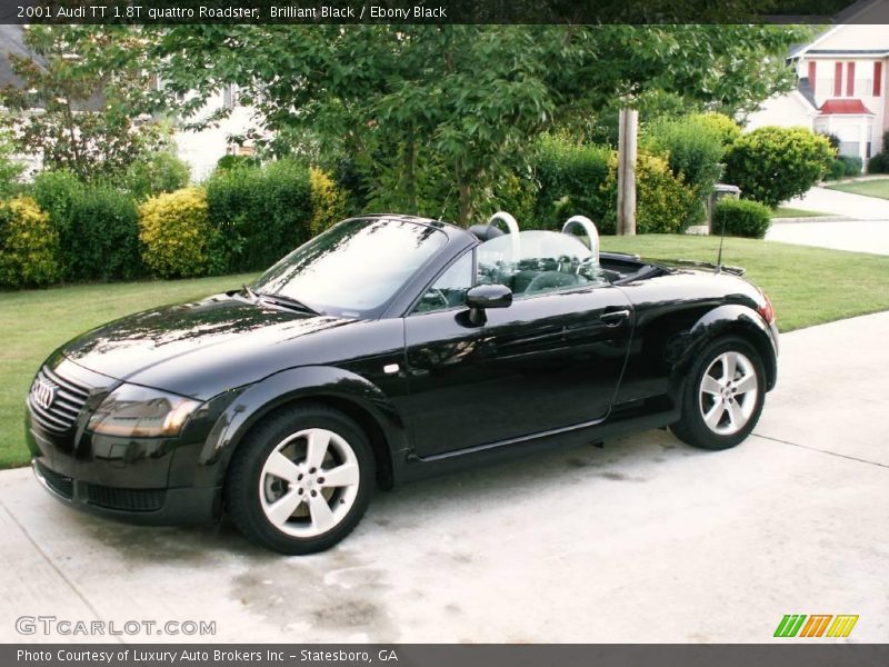 Brilliant Black / Ebony Black 2001 Audi TT 1.8T quattro Roadster
