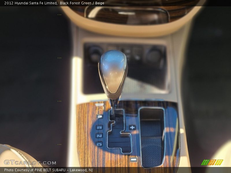 Black Forest Green / Beige 2012 Hyundai Santa Fe Limited