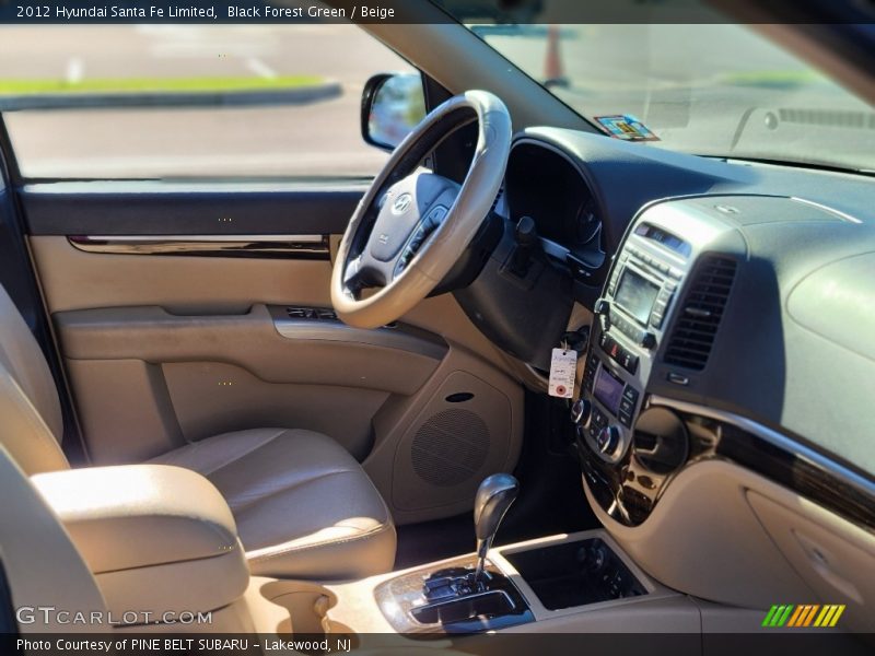 Black Forest Green / Beige 2012 Hyundai Santa Fe Limited