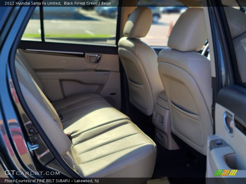 Black Forest Green / Beige 2012 Hyundai Santa Fe Limited