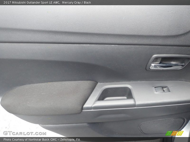 Mercury Gray / Black 2017 Mitsubishi Outlander Sport LE AWC