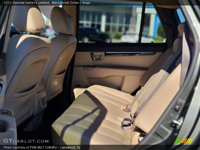 Black Forest Green / Beige 2012 Hyundai Santa Fe Limited