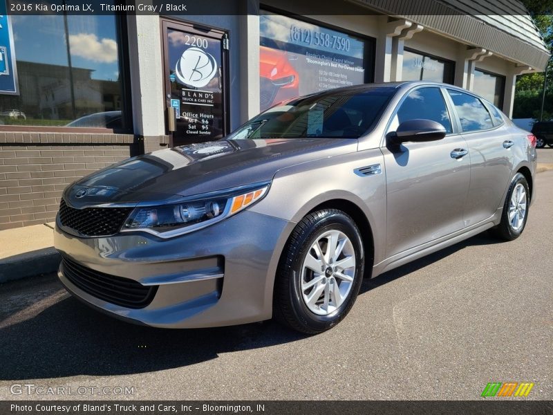 Titanium Gray / Black 2016 Kia Optima LX