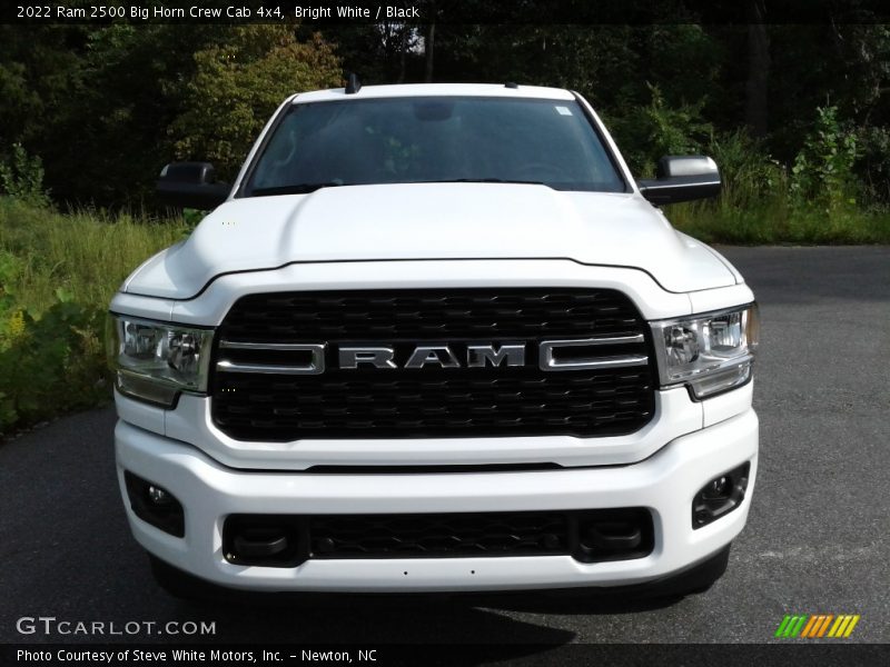 Bright White / Black 2022 Ram 2500 Big Horn Crew Cab 4x4