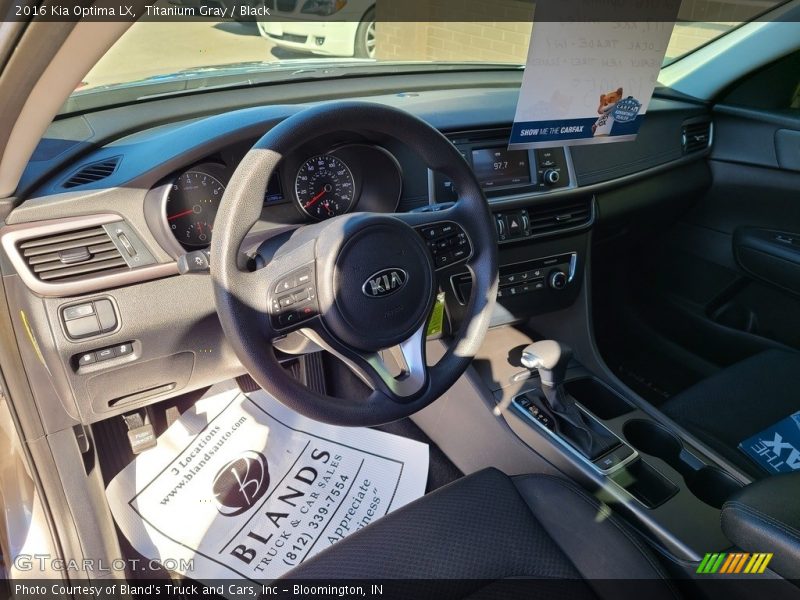 Titanium Gray / Black 2016 Kia Optima LX