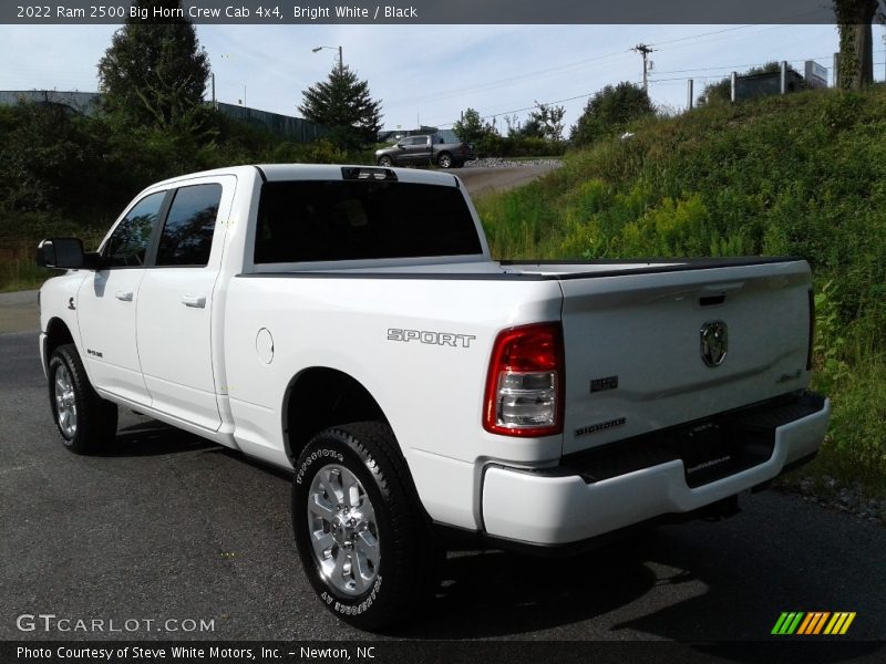 Bright White / Black 2022 Ram 2500 Big Horn Crew Cab 4x4