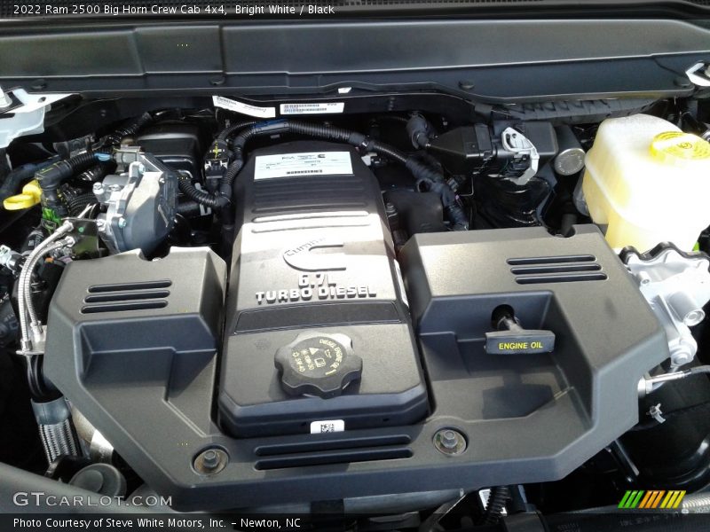  2022 2500 Big Horn Crew Cab 4x4 Engine - 6.7 Liter OHV 24-Valve Cummins Turbo-Diesel inline 6 Cylinder