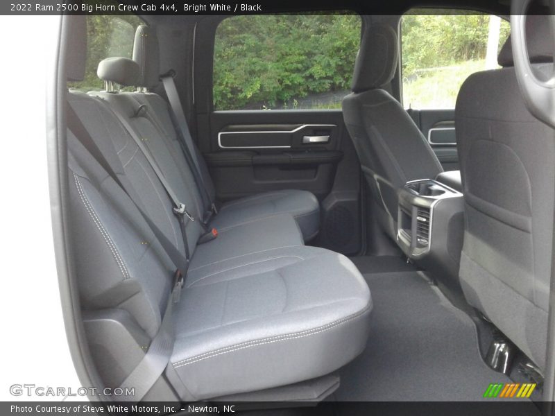 Rear Seat of 2022 2500 Big Horn Crew Cab 4x4