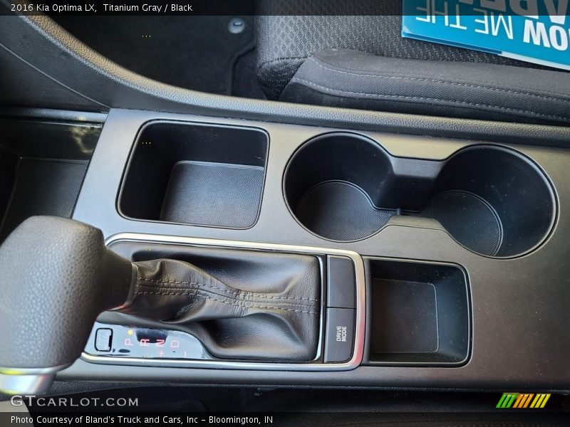 Titanium Gray / Black 2016 Kia Optima LX