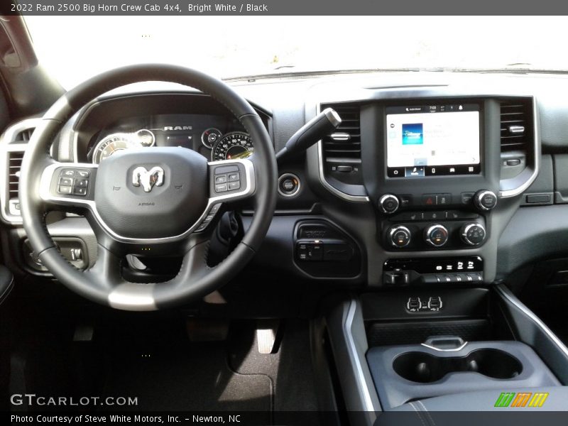 Dashboard of 2022 2500 Big Horn Crew Cab 4x4