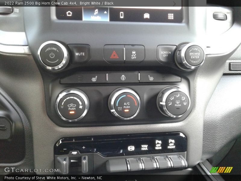 Controls of 2022 2500 Big Horn Crew Cab 4x4
