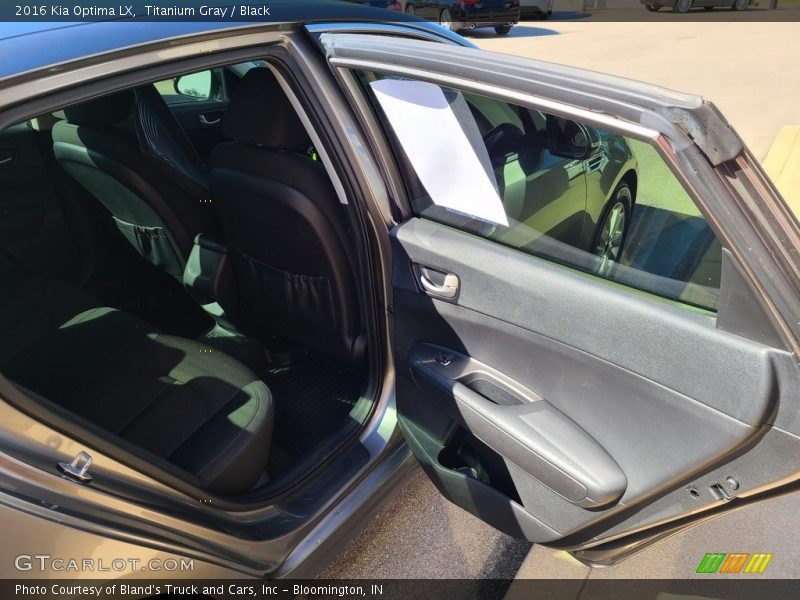 Titanium Gray / Black 2016 Kia Optima LX