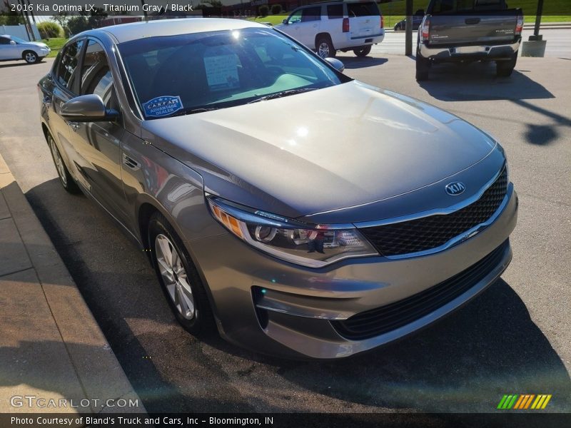 Titanium Gray / Black 2016 Kia Optima LX