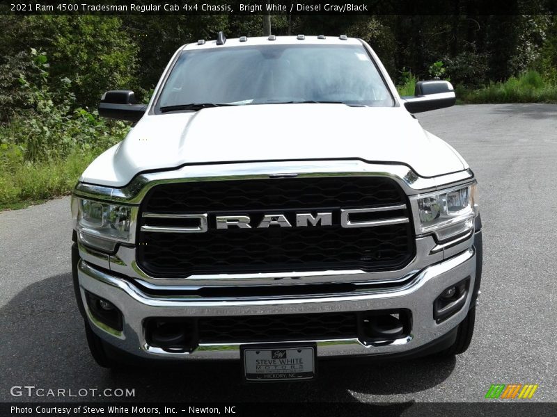 Bright White / Diesel Gray/Black 2021 Ram 4500 Tradesman Regular Cab 4x4 Chassis