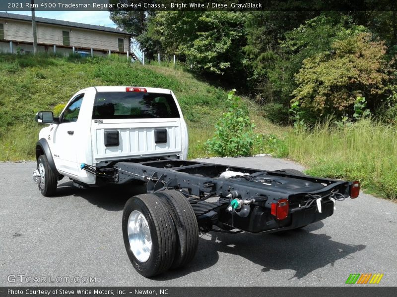 Bright White / Diesel Gray/Black 2021 Ram 4500 Tradesman Regular Cab 4x4 Chassis