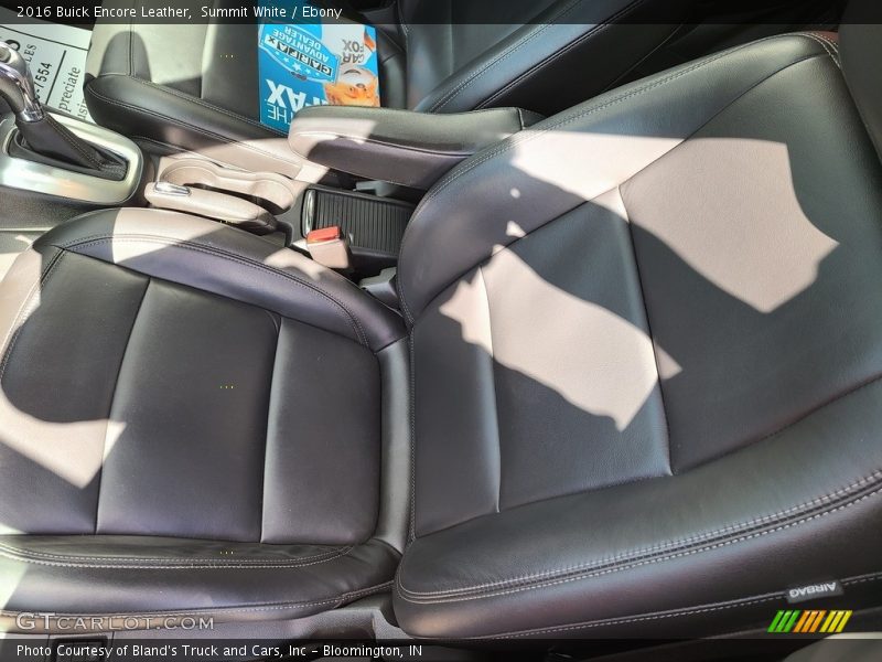 Summit White / Ebony 2016 Buick Encore Leather