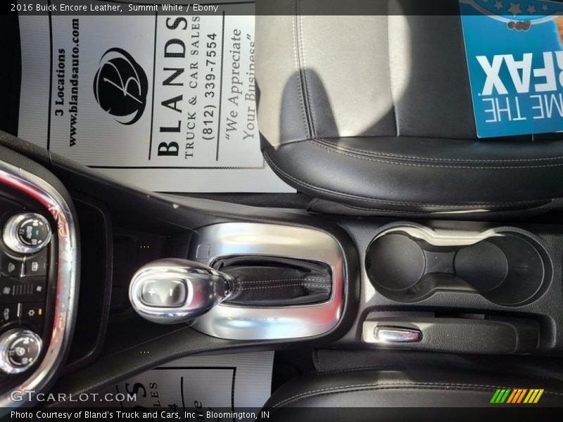Summit White / Ebony 2016 Buick Encore Leather