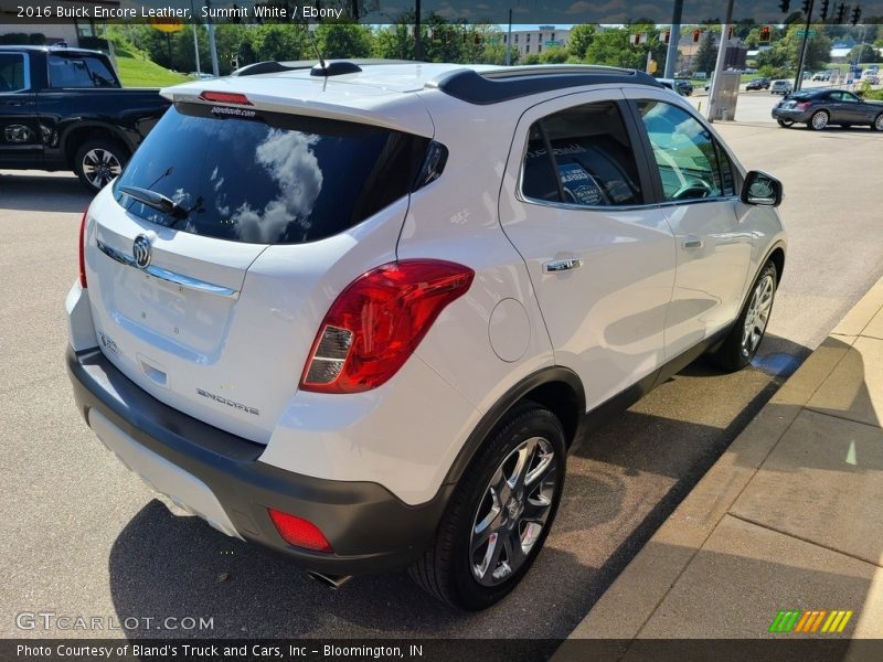Summit White / Ebony 2016 Buick Encore Leather