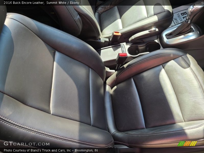 Summit White / Ebony 2016 Buick Encore Leather