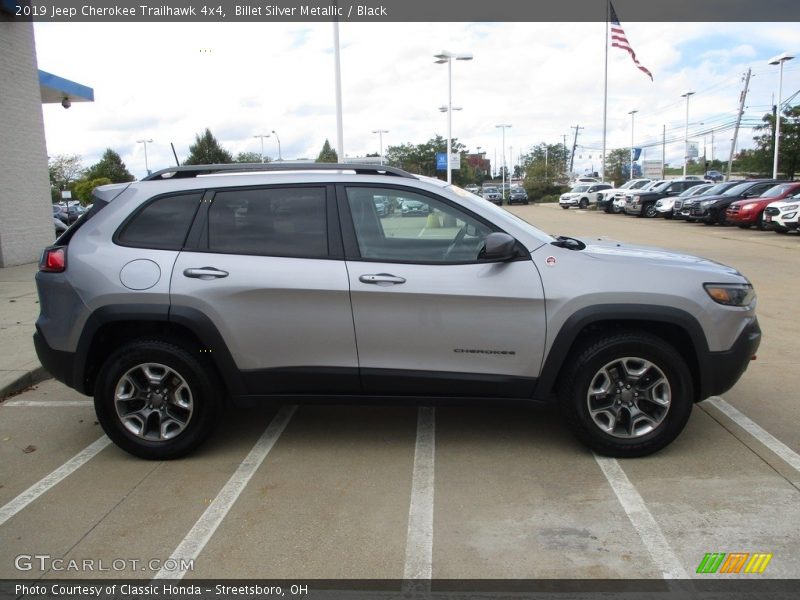 Billet Silver Metallic / Black 2019 Jeep Cherokee Trailhawk 4x4