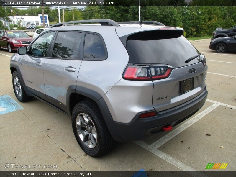 Billet Silver Metallic / Black 2019 Jeep Cherokee Trailhawk 4x4