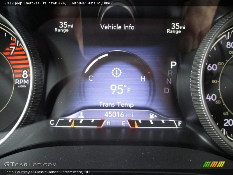 Billet Silver Metallic / Black 2019 Jeep Cherokee Trailhawk 4x4