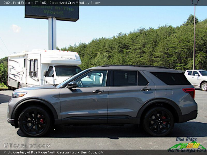 Carbonized Gray Metallic / Ebony 2021 Ford Explorer ST 4WD