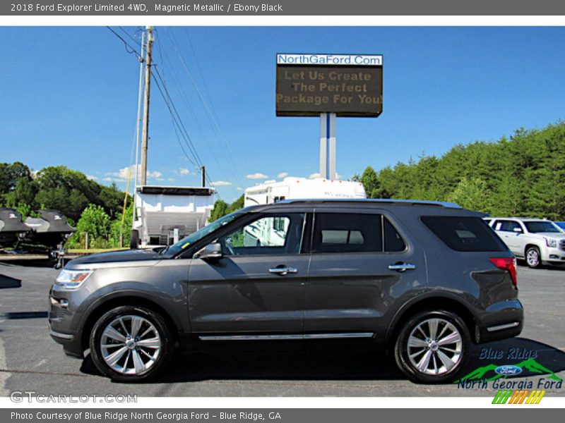 Magnetic Metallic / Ebony Black 2018 Ford Explorer Limited 4WD