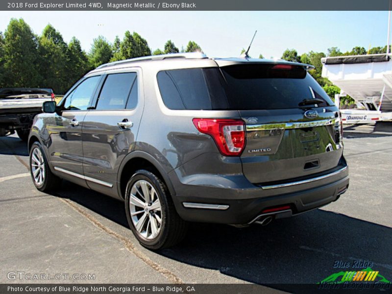 Magnetic Metallic / Ebony Black 2018 Ford Explorer Limited 4WD