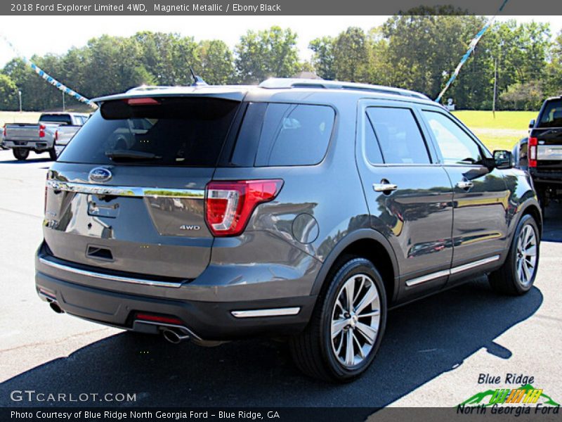 Magnetic Metallic / Ebony Black 2018 Ford Explorer Limited 4WD