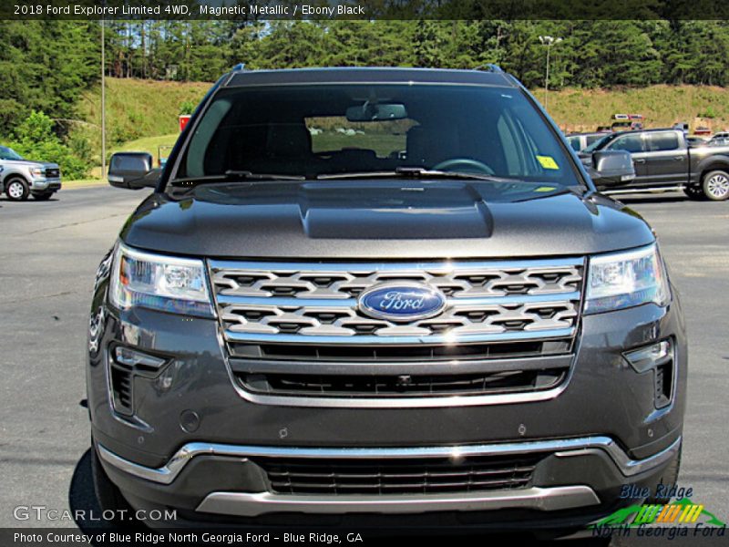 Magnetic Metallic / Ebony Black 2018 Ford Explorer Limited 4WD