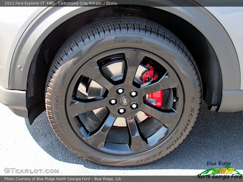 Carbonized Gray Metallic / Ebony 2021 Ford Explorer ST 4WD